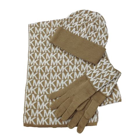 michael kors hat and scarf set uk